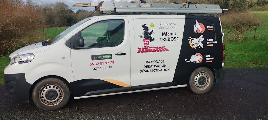 Photo d'intervention de Trébosc Nuisibles Ramonages